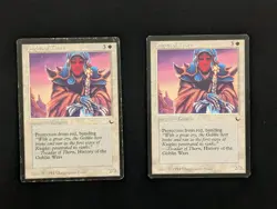 MTG Knights of Thorn x2 - The Dark (1994) - Old School 93/94 - Played Condition - Image 1