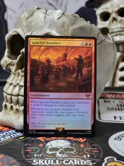 ☠☠ MTG, Spiteful Banditry FOIL 149 Universes Beyond: the Lord of the Rings - Image 1