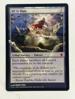 All Is Dust NM, English MTG Rise of the Eldrazi ROE - Image 1