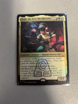 Toph, the First Metalbender (Showcase) Avatar: The Last Airbender Foil Promo - Image 1