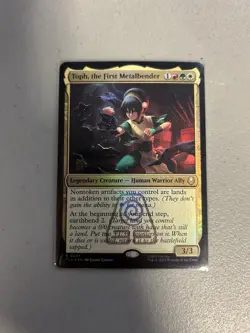 Toph, the First Metalbender (Showcase) Avatar: The Last Airbender Foil Promo - Image 2