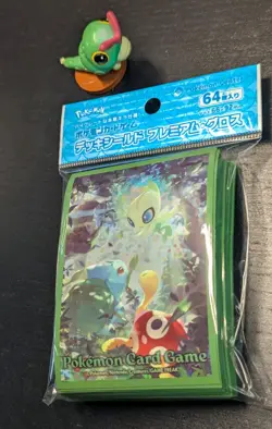 Japanese Pokemon Center Exclusive Celebi & Friends 64 Sleeves 🍃Sealed Pack ✨ - Image 1