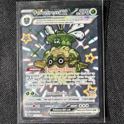 2024 Pokemon Paldean Fates Forretress ex Shiny 212/091 Near Mint - Image 1
