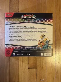 Pokemon TCG S&V Prismatic Evolutions Poster Collection Box Sealed - Image 2