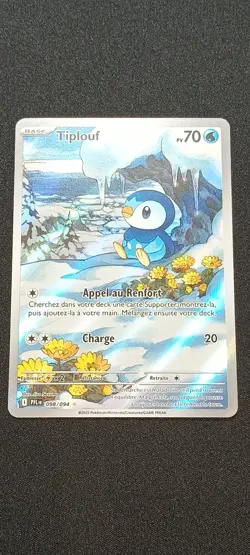 Tiplouf 098/094 AR (1) Carte Pokemon Flam. Fantasmagoriques PLF FR - VF NM/NEUVE - Image 1
