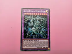 Yugioh Blue-Eyes Alternative Ultimate Dragon TN19-EN001 Limited Ed Secret Rare - Image 1
