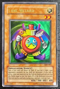 2002 YuGiOh! TCG - Time Wizard - Metal Raiders (MRD-065) - Image 1