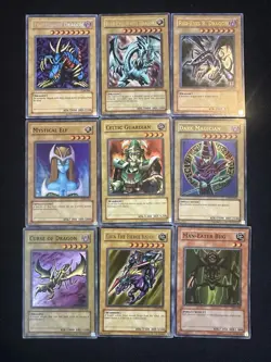 Yu-Gi-Oh! Legend Of Blue Eyes White Dragon Complete Set LOB N.A & Korean. - Image 1