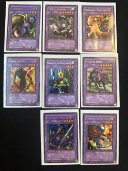 Yu-Gi-Oh! Legend Of Blue Eyes White Dragon Complete Set LOB N.A & Korean. - Image 5