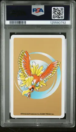 2000 POKEMON GOLD VERSION PLAYING CARDS JOKER #025A PIKACHU PSA 9 - Image 2