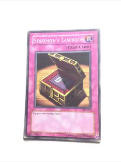SOLOMON'S LAWBOOK - PSV-013 - Yugioh Card - LP - Image 1