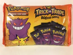 2022 Nintendo Pokemon Trick or Trade Booster Card pack bundle TCG 40 Packs NEW - Image 1