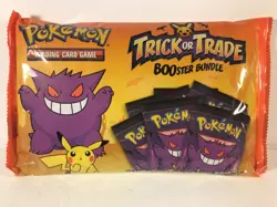 2022 Nintendo Pokemon Trick or Trade Booster Card pack bundle TCG 40 Packs NEW - Image 2