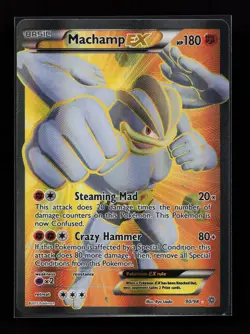 Machamp EX (90 Full Art) 90/98 Ultra Rare XY - Ancient Origins Pokemon Card - Image 1