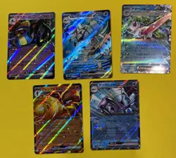 Ancient Roar Japanese Pokemon Bundle - 5 ex Cards Bundle Lot - US Seller - NM - Image 1