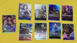 One Piece TCG THE BEST - 7 Card Japanese Lot! HOLO - NM Condition - US Seller - Image 1