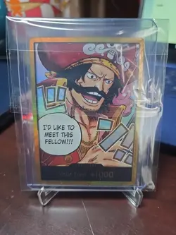 DON !! Card OP13 Gol D. Roger (Carrying on His Will) ONE PIECE English - Image 1