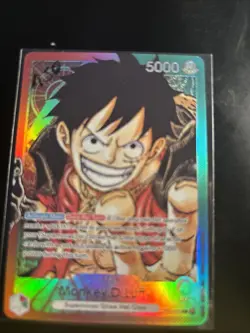 Monkey D. Luffy One Piece Card Diy Alt Art Full Art Leader ROMANCE DAWN Tex - Image 1
