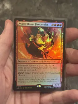 MTG Avatar Roku, Firebender Avatar:The Last Airbender Eternal-Legal Foil Mythic - Image 1