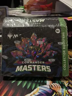Magic: The Gathering Commander Masters COLLECTOR Booster Box [4 Packs] SEALED - Image 1