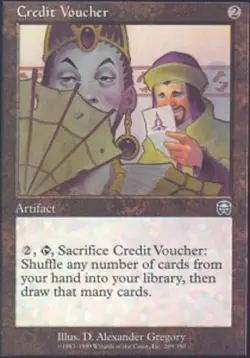 1x Credit Voucher Light Play MTG Magic - Kid Icarus - - Image 1