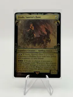 Lord of the Rings - Frodo, Sauron's Bane - Foil - Showcase Scrolls - Image 1