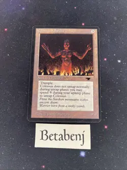 1x MTG Antiquities Colossus of Sardia from Estate Collection - Image 1