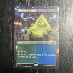 MTG - Willowrush Verge - Borderless - Aetherdrift - Regular - Image 1