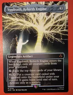 MAGIC/ MTG: YGGDRASIL, REBIRTH ENGINE/ACR /MYTHIC #0126/ NM, REGULAR FINISH - Image 1