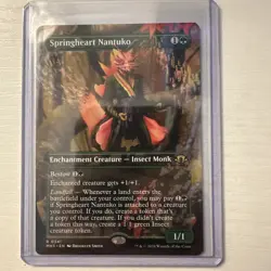Springheart Nantuko (Borderless) [Modern Horizons 3] Magic MTG - Image 1