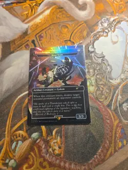 Thunderjaw Meteor Golem Foil MTG Secret Lair - NM - - Image 1