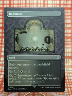 Ballroom - Borderless - NM - Ravnica: Clue Edition Mtg - Image 1
