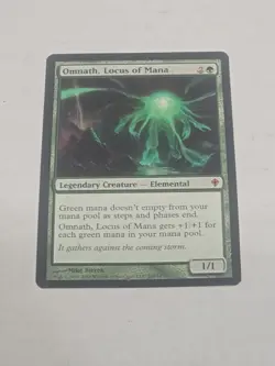 MTG - Omnath, Locus of Mana - Worldwake - Magic the Gathering - Image 1