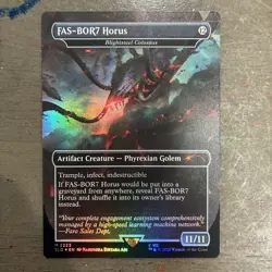 Blightsteel Colossus ✨ Rainbow 🌈 FOIL ✨ MTG NM Play Station Horizon Secret Lair - Image 1