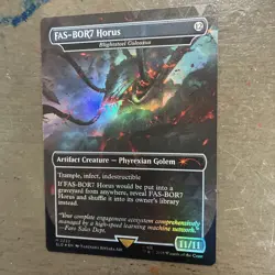Blightsteel Colossus ✨ Rainbow 🌈 FOIL ✨ MTG NM Play Station Horizon Secret Lair - Image 2