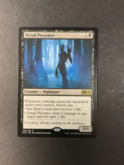 Dread Presence - M20 - Core Set 2020 - Magic the Gathering - MTG - Image 1