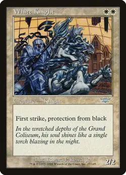 1x White Knight - Legions - NM/EX - German - MTG - Image 3