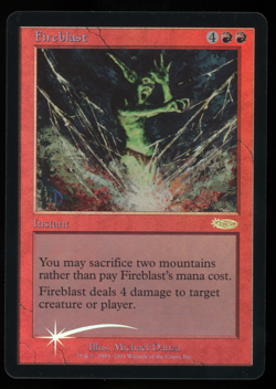 Fireblast - Foil - MTG Friday Night Magic 2001 - RareCo - Image 1