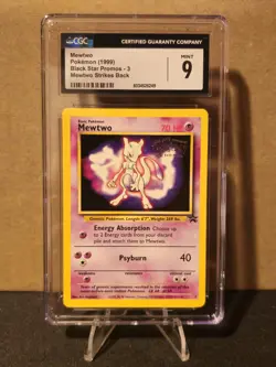 Mewtwo Pokemon (1999) Black Star Promos - 3 Mewtwo Strikes Back - Image 1