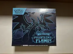 Pokemon TCG Mega Evolution Phantasmal Flames ETB IN HAND **READ DESCRIPTION** - Image 1