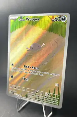 Paldean Wooper 221/193 Sv02: Paldea Evolved Holo ENGLISH POKEMON TCG [LP] - Image 2