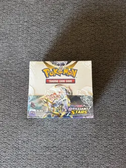 Pokemon TCG Sword & Shield Brilliant Stars Booster Box Factory Sealed (36 Packs) - Image 1