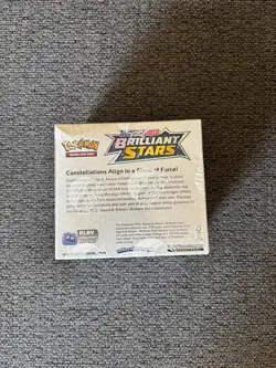 Pokemon TCG Sword & Shield Brilliant Stars Booster Box Factory Sealed (36 Packs) - Image 3