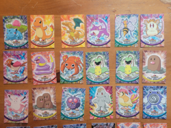 Assorted Topps TV Animation Edition Series 1999 Pokemon TCG with 7 Holofoils - Image 1