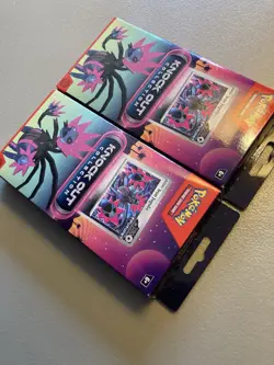 Lot of 2 Pokemon TCG KnockOut Collection Box Iron Jugulis Promo 2 Packs New - Image 4
