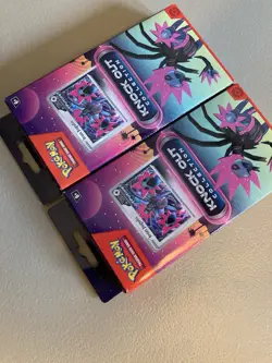 Lot of 2 Pokemon TCG KnockOut Collection Box Iron Jugulis Promo 2 Packs New - Image 5