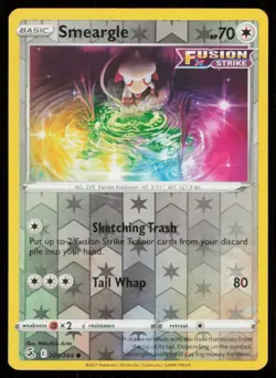 Smeargle #209/264 Reverse Holo 2021 Pokemon Fusion Strike LP - Image 1