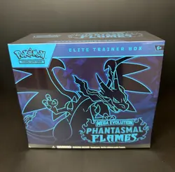 Pokemon Mega Evolution Phantasmal Flames Elite Trainer Box ETB Sealed - Image 1