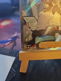 Professor Burnett Pokemon TCG Full Art Holo Rare Silver Tempest TG26/TG30 NM - Image 5