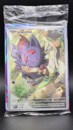SEALED N’s Zorua SVP 189 Journey’s Together ETB Promo Pokemon TCG - Image 1